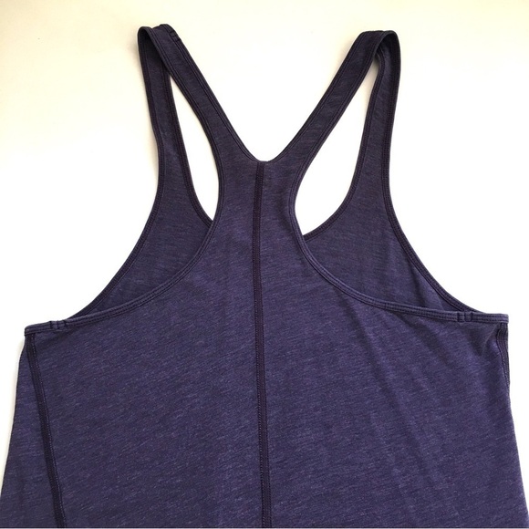 lululemon Torque Tank Racerback Heathered Black Grape - Picture 9 of 14